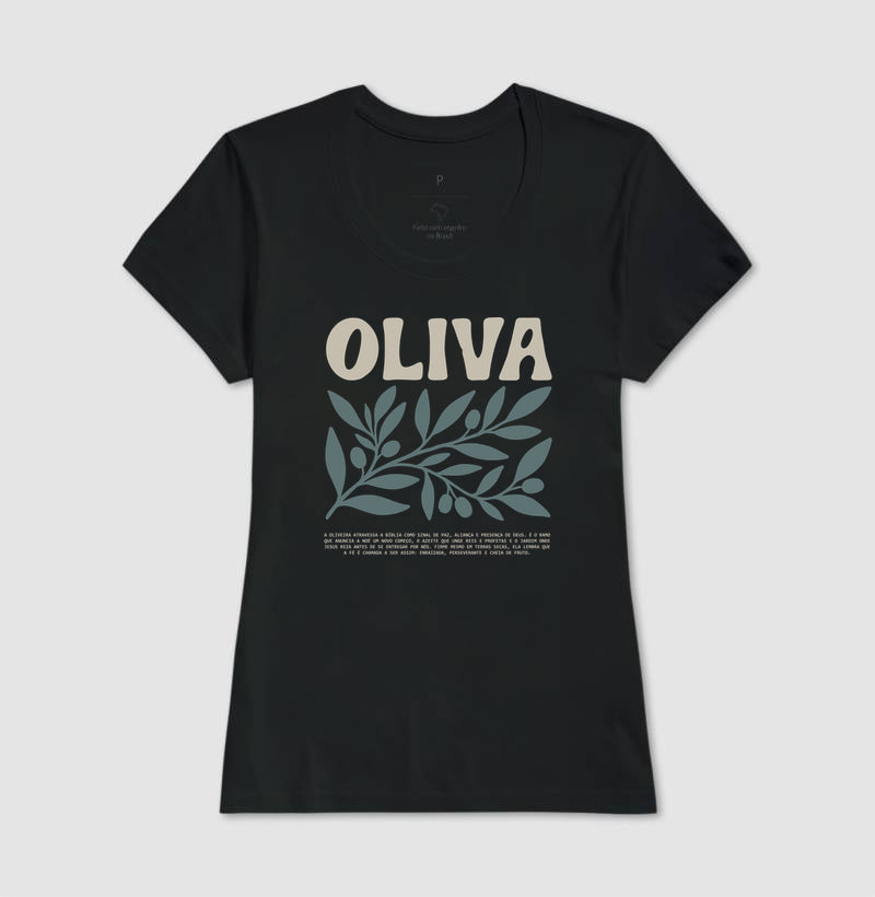 CAMISETA RAMO DE OLIVEIRA