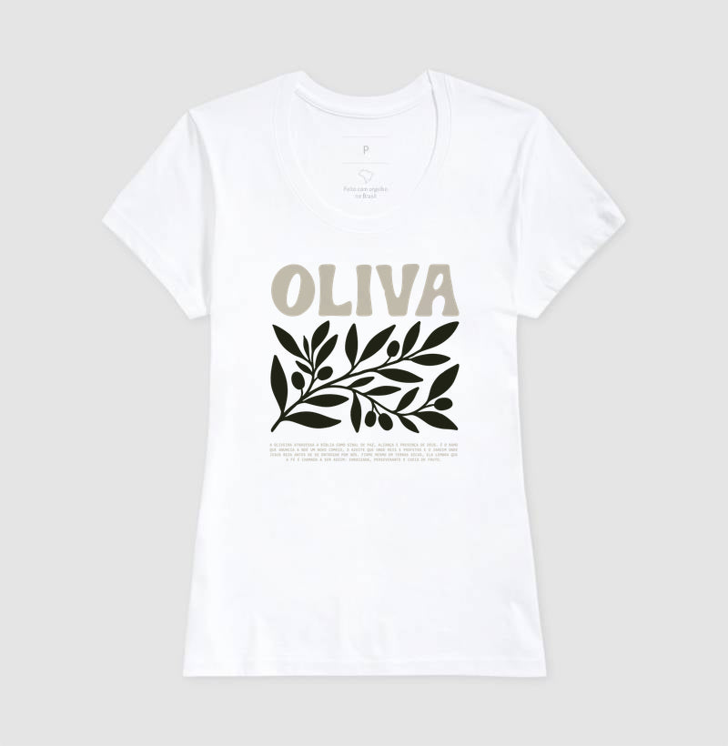 CAMISETA RAMO DE OLIVEIRA