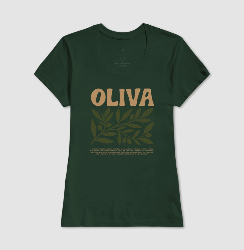 CAMISETA RAMO DE OLIVEIRA