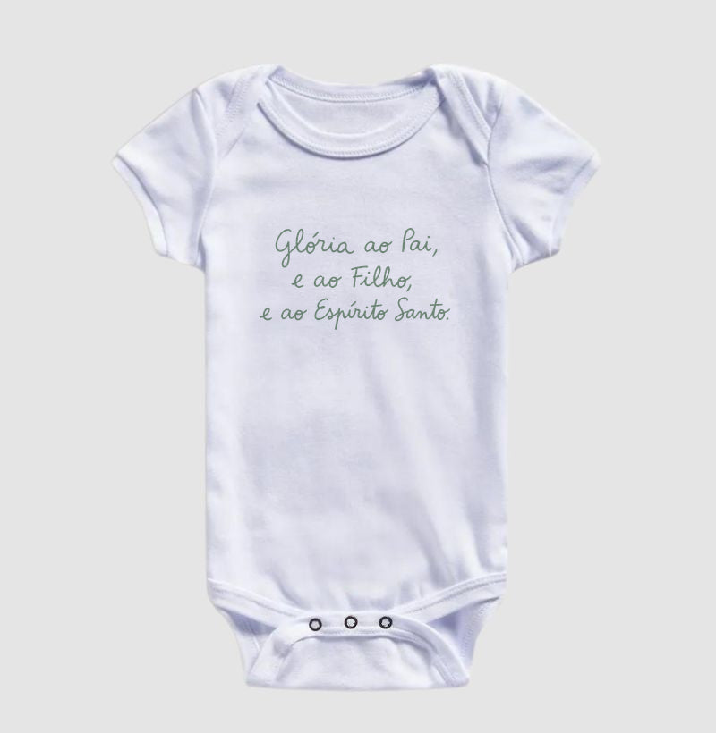 Glória ao Pai Body Infantil